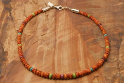 Desiree Yellowhorse Genuine Spiny Oyster Shell Native American Necklace